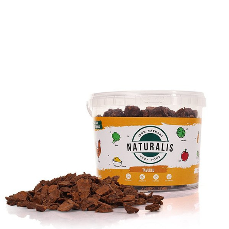 Naturalis 500 Gr Smart Barf 100% Natural Tavuklu Yetişkin | Yetişkin Köpek Kuru Maması