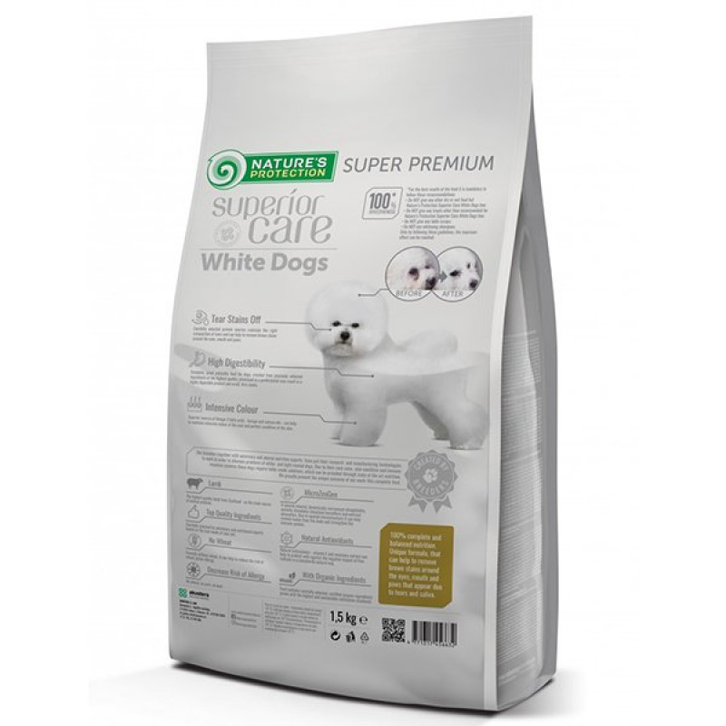Natures Protection 4 Kg Adult Kuzu Etli Küçük Irk Beyaz Tüylü Yetişkin | Yetişkin Köpek Kuru Maması