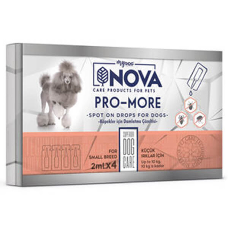 Nova Küçük Irk 4×2 Ml (1-10 Kg) Deri ve Tüy Bakımı Ense Damlası | Köpek Tüy Bakım Spreyi Nova Küçük Irk 4×2 Ml (1-10 Kg) Deri ve Tüy Bakımı Ense Damlası | Köpek Tüy Bakım Spreyi