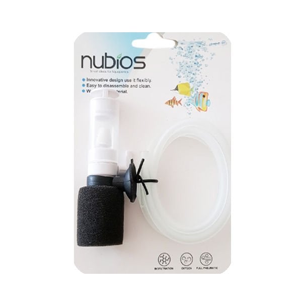 Nubios N-201 Akvaryum Hava İle Çalışan Faunus İç Filtresi 10x3 Cm | Akvaryum Filtresi