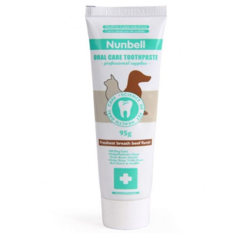 Nunbell 95 Gr Etli Diş Macunu | Kedi Ağız Bakım Ürünü Nunbell 95 Gr Etli Diş Macunu | Kedi Ağız Bakım Ürünü
