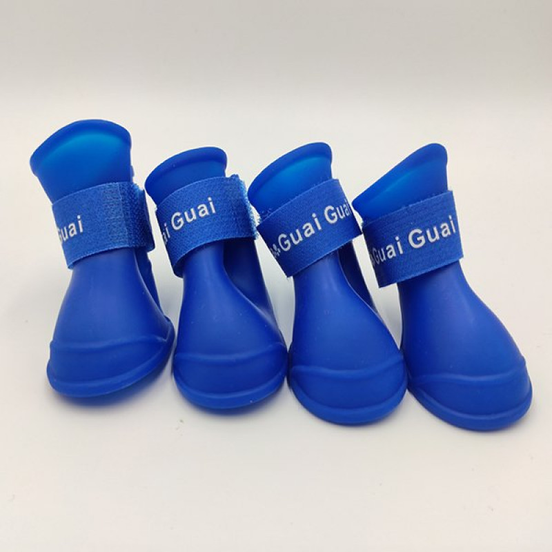 Nunbell Silikon Yürüyüş Botu Mavi M | Köpek Patik Ayakkabısı Nunbell Silikon Yürüyüş Botu Mavi M | Köpek Patik Ayakkabısı