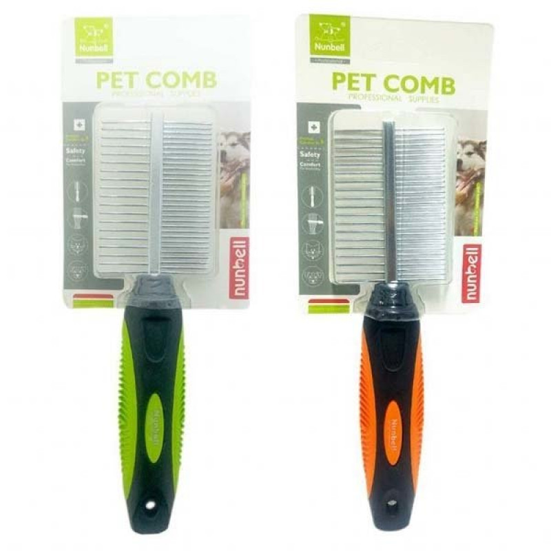 Nunbelll Çift Taraflı Kıtık Açıcı Tarak | Köpek Tarağı Nunbelll Çift Taraflı Kıtık Açıcı Tarak | Köpek Tarağı