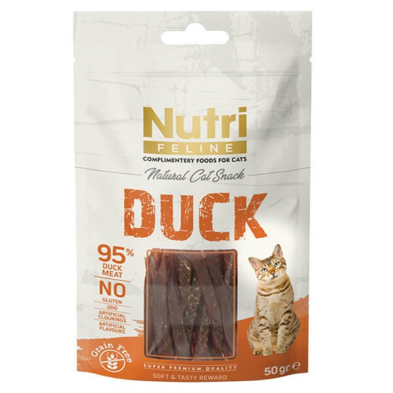 Nutri Feline 50 Gr Ördekli Tahılsız | Kedi Bisküvi Ödül Maması Nutri Feline 50 Gr Ördekli Tahılsız | Kedi Bisküvi Ödül Maması
