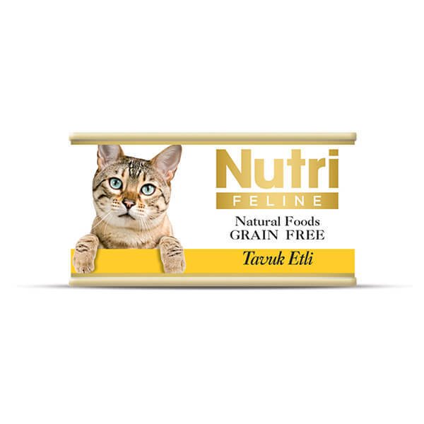 Nutri Feline 85 Gr Tavuklu Tahılsız 