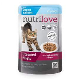 Nutrilove 85 gr Somon Etli ve Soslu Pouch Nutrilove 85 gr Somon Etli ve Soslu Pouch