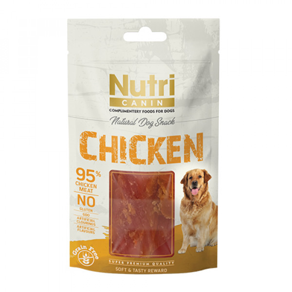 Nutri Canin 80 Gr Chicken Snack | Köpek Atıştırmalık Ödül Maması