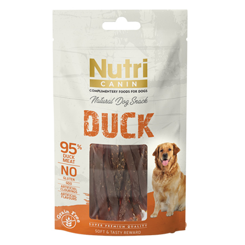 Nutri Canin 80 Gr Duck Snack | Köpek Atıştırmalık Ödül Maması Nutri Canin 80 Gr Duck Snack | Köpek Atıştırmalık Ödül Maması