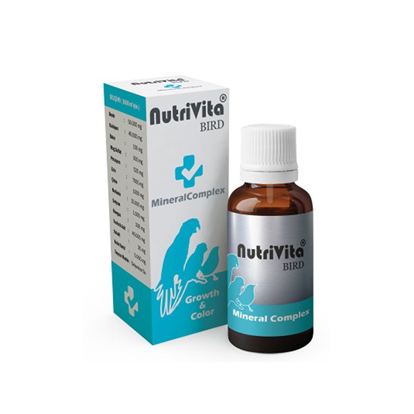 NutriVita 30 Ml Bird Kuş Minerali | Kuş İlacı