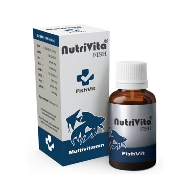 NutriVita 30 Ml Fish Multivitamin Balık Vitamini | Balık Vitamini