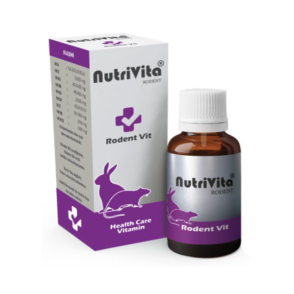 NutriVita 30 Ml Rodent Kemirgen Vitamini | Tavşan Vitamini