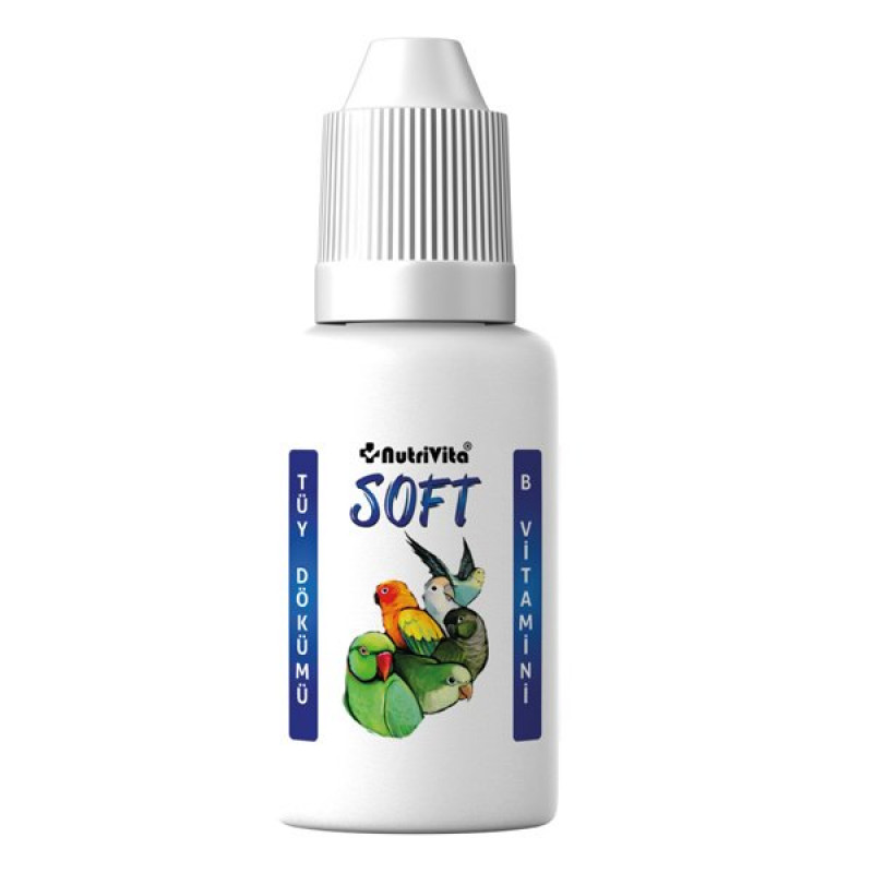 NutriVita 30 Ml Soft B Vitamini - Tüy Dökümü Kuş Vitamini | Kuş İlacı NutriVita 30 Ml Soft B Vitamini - Tüy Dökümü Kuş Vitamini | Kuş İlacı