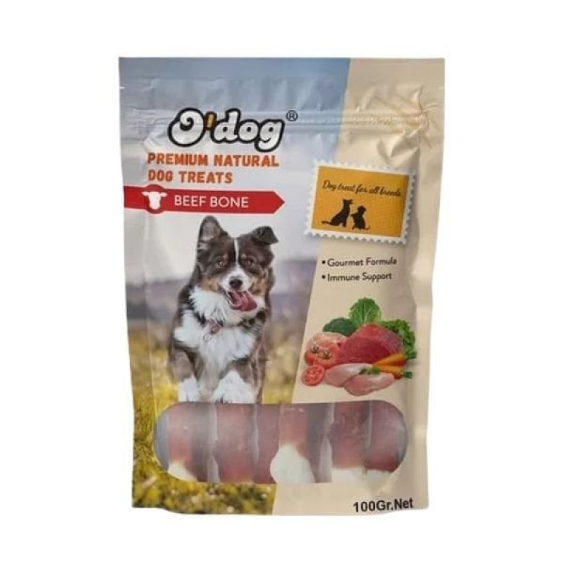 O Dog 100 Gr Dana Etli Sargılı Kemik | Burgu Köpek Ödül Maması O Dog 100 Gr Dana Etli Sargılı Kemik | Burgu Köpek Ödül Maması