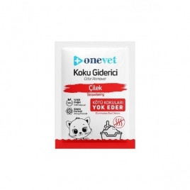 OneVet 25 Gr Kedi Kumu Koku Giderici Çilek Kokulu