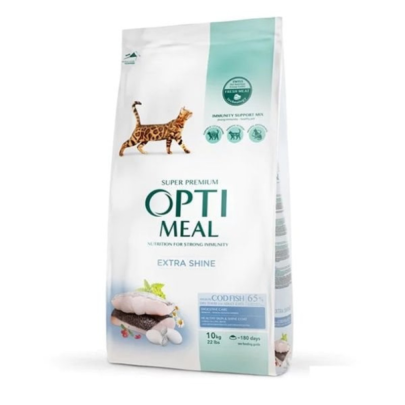 Optimeal 10 Kg Extra Shine Adult Morina | Yetişkin Kuru Kedi Maması Optimeal 10 Kg Extra Shine Adult Morina | Yetişkin Kuru Kedi Maması