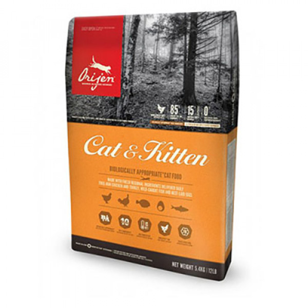 Orijen 5,4 Kg Cat & Kitten Yavru | Yavru Kedi Kuru Maması