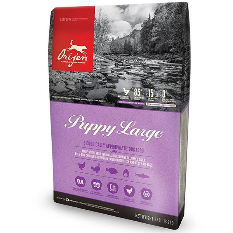 Orijen 6 Kg Puppy Large Tahılsız Tavuklu Yavru | Yavru Köpek Kuru Maması Orijen 6 Kg Puppy Large Tahılsız Tavuklu Yavru | Yavru Köpek Kuru Maması