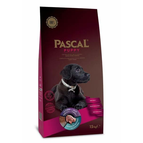 Pascal 15 Kg Kuzu Etli Yavru | Yavru Köpek Kuru Maması