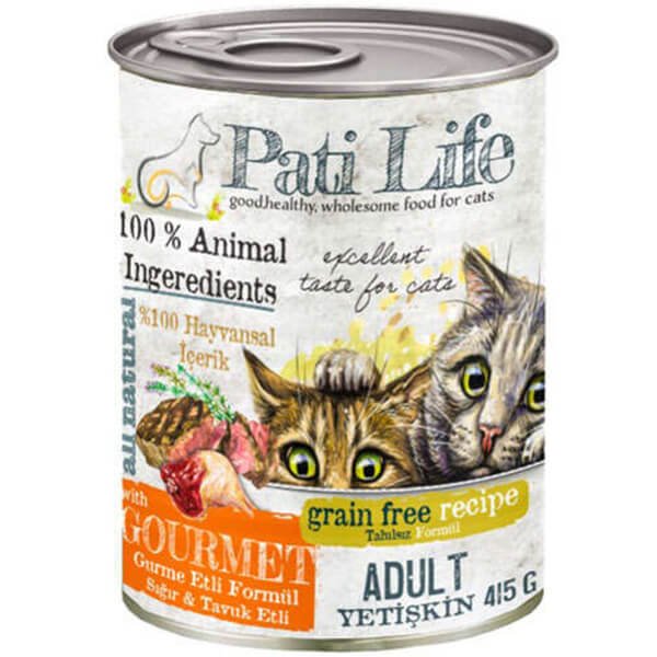 Pati Life 415 Gr Tahılsız Gurme Yetişkin