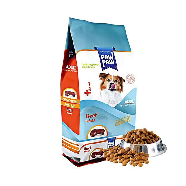 Paw Paw 3 Kg Biftekli Yetişkin | Yetişkin Köpek Kuru Maması