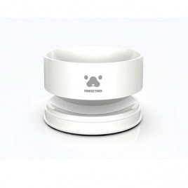 Bowl 1S Plastik Kedi ve Köpek Mama ve Su Kabı 850 Ml 19.6x19.6x8.6 Cm Beyaz