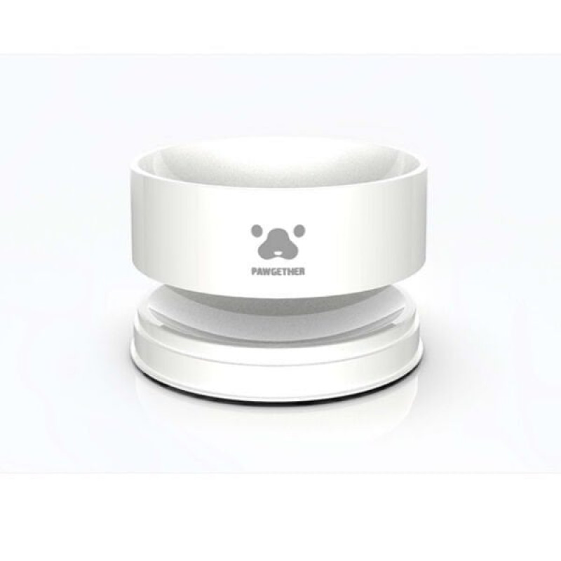 Pawgether Bowl 1S Plastik Kedi ve Köpek Mama ve Su Kabı 850 Ml 19.6x19.6x8.6 Cm Beyaz