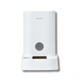 Fresh Go 100 Hazneli Otomatik Kedi ve Köpek Mama Kabı 18x18x16 Cm 3.5 Lt Beyaz