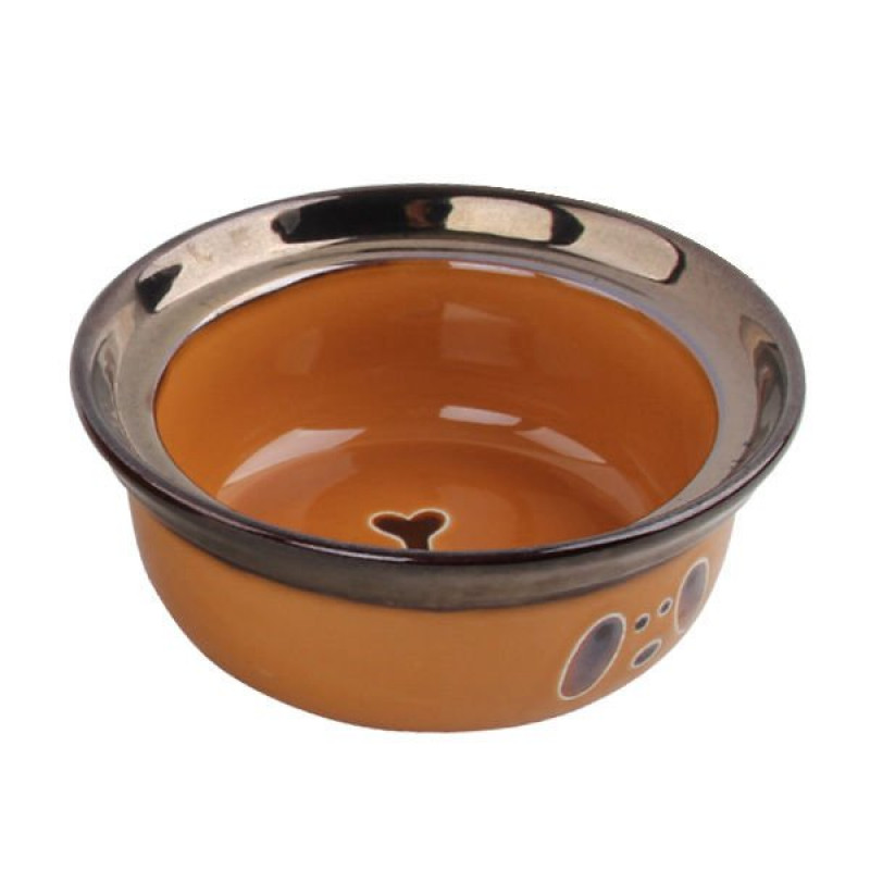 Pawise 1100 Ml Seramik Mama Kabı Turuncu | Seramik Mama Ve Su Kabı Pawise 1100 Ml Seramik Mama Kabı Turuncu | Seramik Mama Ve Su Kabı