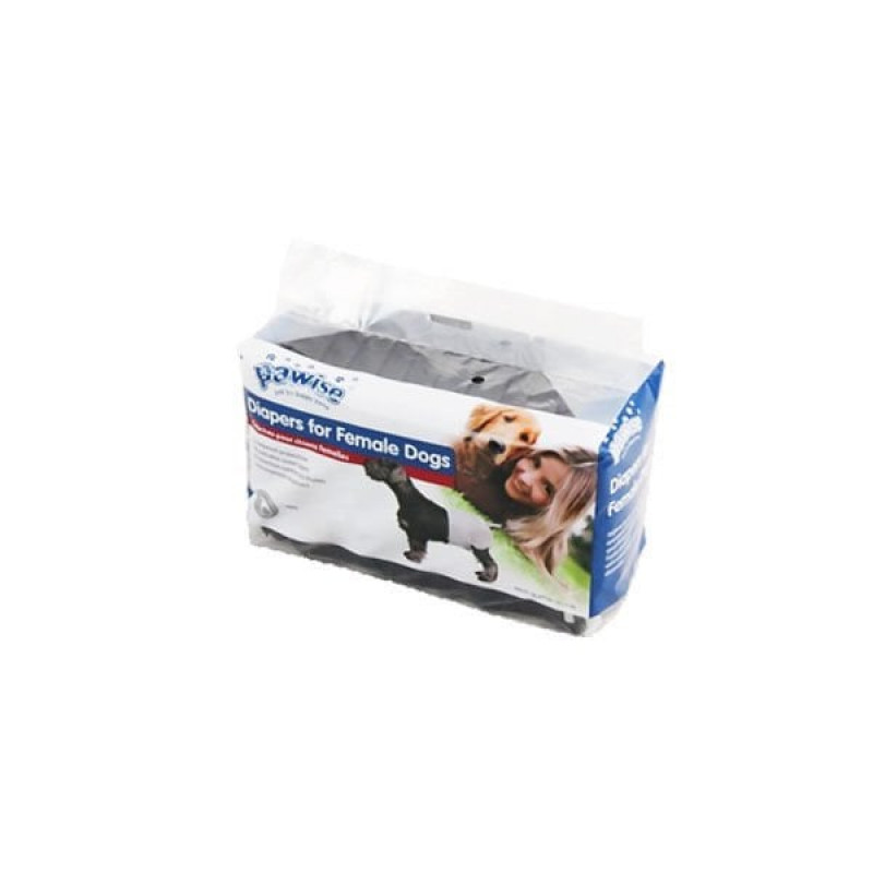 Pawise 12 Adet XL Alt Bağlama Bezi Siyah | Köpek Külodu Ve Pedi Pawise 12 Adet XL Alt Bağlama Bezi Siyah | Köpek Külodu Ve Pedi