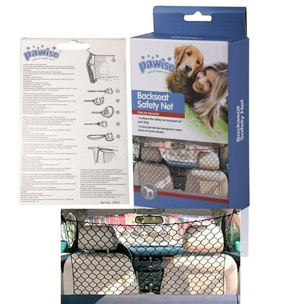 Pawise 122x64 Cm Araç İçi Bölme Ağı | Köpek Araba İçi Aparat