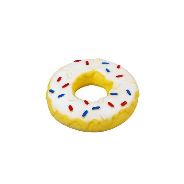 Pawise 14x14x3 Cm Vinly Donut Çörek | Vinil Latex Köpek Oyuncağı