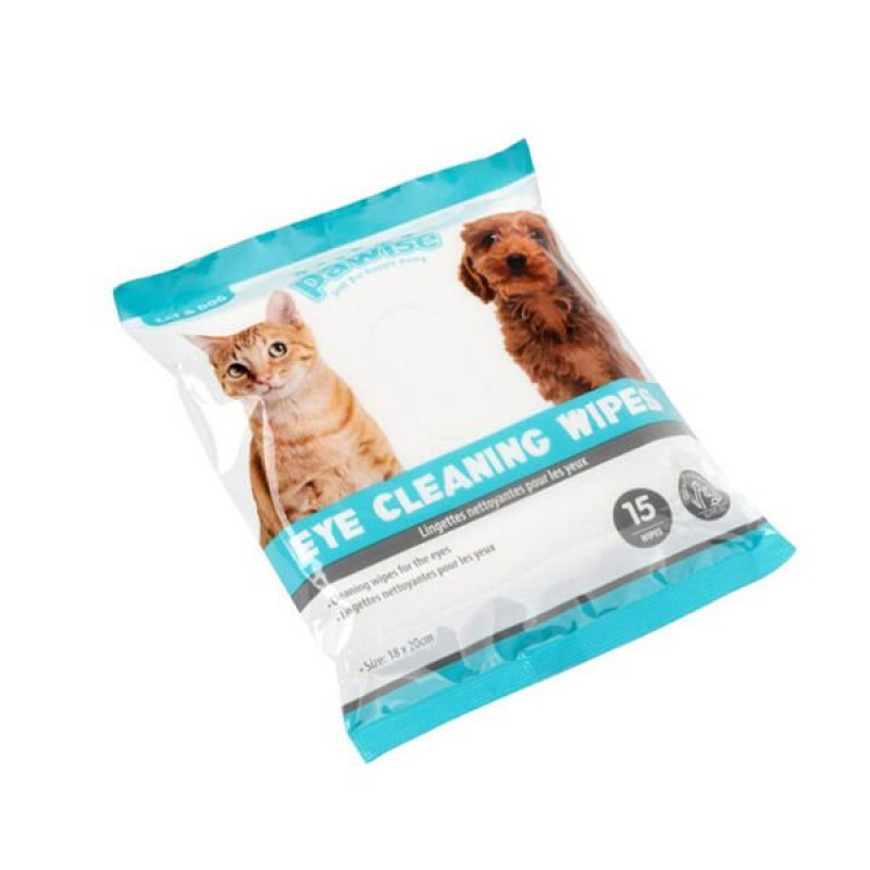 Pawise 15 Adet Göz Temizleme Mendili | Köpek Göz Ve Kulak Bakım Ürünü Pawise 15 Adet Göz Temizleme Mendili | Köpek Göz Ve Kulak Bakım Ürünü