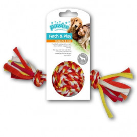 20 Cm Renkli 2 Düğümlü İp Top | Köpek Top Oyuncak 20 Cm Renkli 2 Düğümlü İp Top | Köpek Top Oyuncak