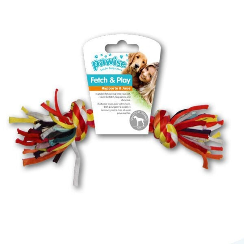 Pawise 22 Cm 2 Düğümlü Diş İpi | Köpek Diş İpi Pawise 22 Cm 2 Düğümlü Diş İpi | Köpek Diş İpi