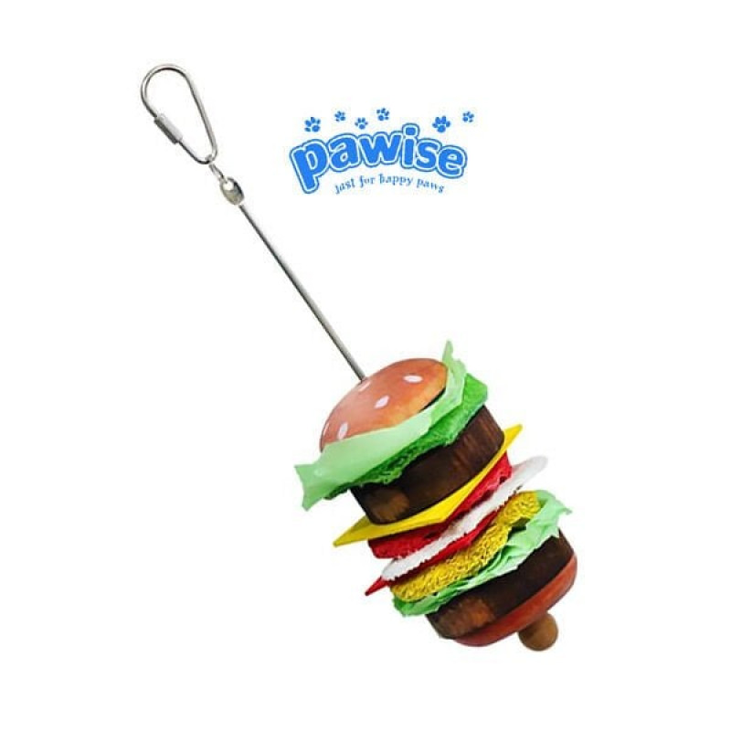 Pawise 23 Cm Hamburger Oyuncak | Kuş Tüylü Oyuncak Pawise 23 Cm Hamburger Oyuncak | Kuş Tüylü Oyuncak