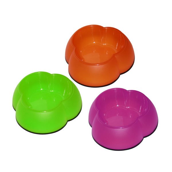 Pawise 300 Ml Plastik Mama Kabı Çiçek Şekilli | Plastik Mama Ve Su Kabı