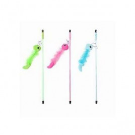 48 Adet Tüylü Tırtıl Olta Yeşil | Kedi Oltası 48 Adet Tüylü Tırtıl Olta Yeşil | Kedi Oltası