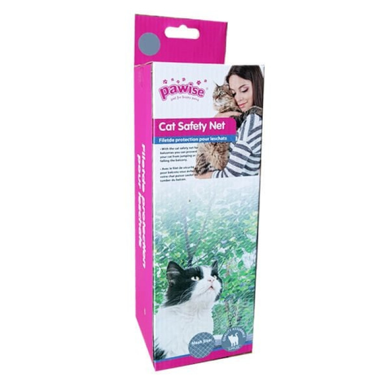 Pawise 4x3 Mt Balkon Koruma Şeffaf Ağ | Kedi Evi Pawise 4x3 Mt Balkon Koruma Şeffaf Ağ | Kedi Evi