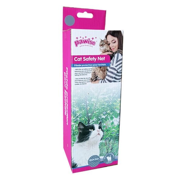 Pawise 6x3 Mt Balkon Koruma Şeffaf Ağ | Kedi Evi