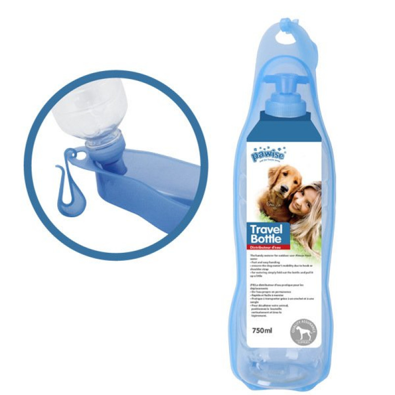Pawise 750 Ml Pet Suluk | Köpek Seyahat Mama Ve Su Kabı