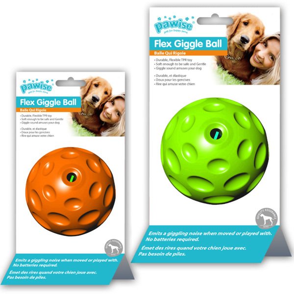 Pawise 9 Cm Flex Chıme Sesli Top Oyuncak | Köpek Top Oyuncak