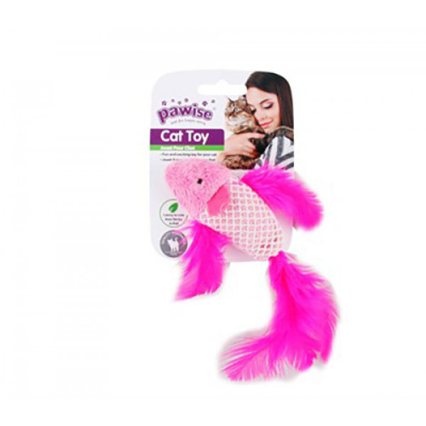 Pawise Catnıp Li Balık Kedi Oyuncağı | Kedi Otlu Oyuncak