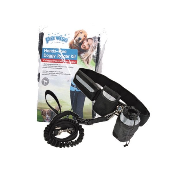 Pawise Hands Free Doggy Jogger Koşturma Kiti Siyah | Köpek Spor Malzemesi
