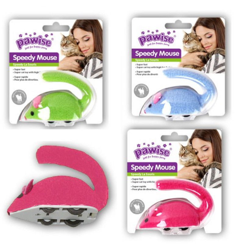 Pawise Kurmalı Fare 9X6X4 Cm | Kedi Fare Oyuncak