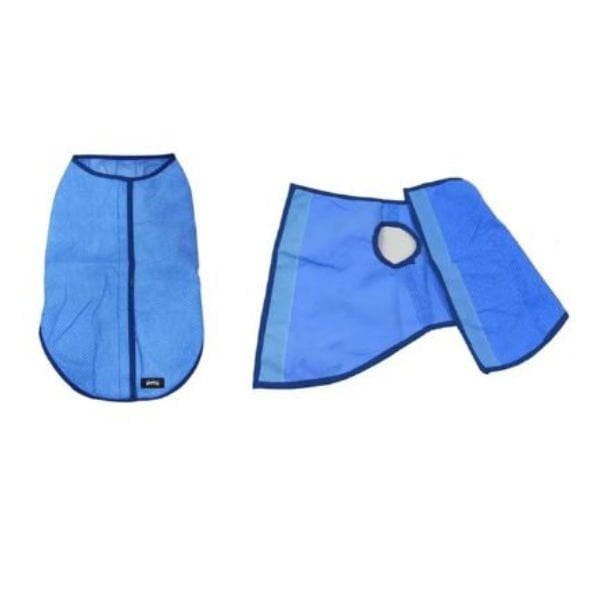 Pawise M Örgü Kumaş Serinletic Yelek Mavi | Köpek Kıyafeti