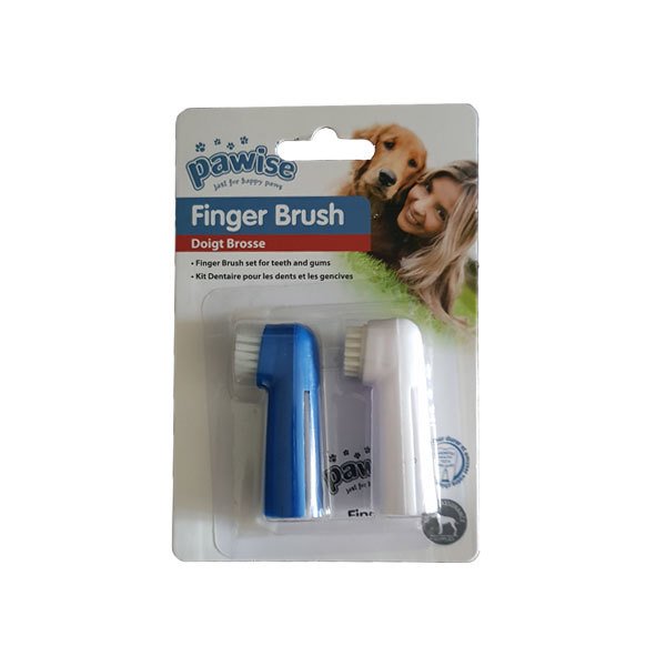 Pawise Parmak Diş Fırçası 2 Adet | Köpek Ağız Ve Diş Bakım Ürünü