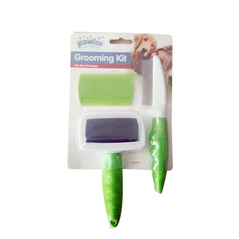 Pawise Pet Brush & Comb Fırça Seti | Köpek Tarağı