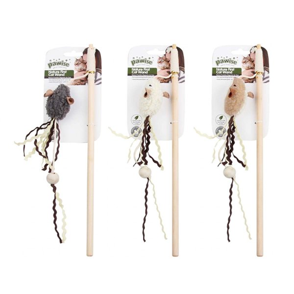 Pawise Simple Cat Farelı Olta Oyuncak | Kedi Oltası