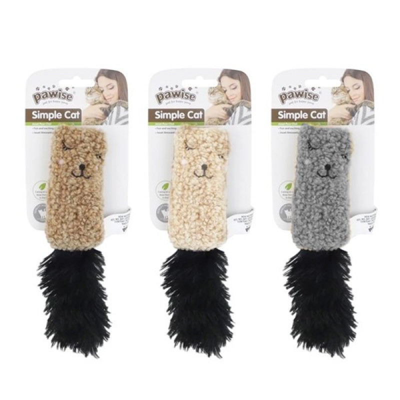 Pawise Simple Cat Peluş Yastık Oyuncak | Peluş Kedi Oyuncağı Pawise Simple Cat Peluş Yastık Oyuncak | Peluş Kedi Oyuncağı
