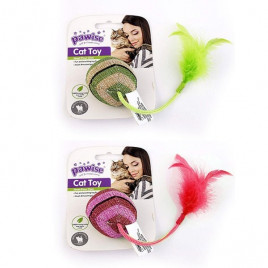 Striped Cat Toy Top Renkli | Kedi Top Oyuncak Striped Cat Toy Top Renkli | Kedi Top Oyuncak